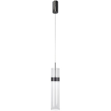 LED-Pendelleuchte an Kabel AMBIENTE LED/6W/230V 3000/4000/6000K schwarz