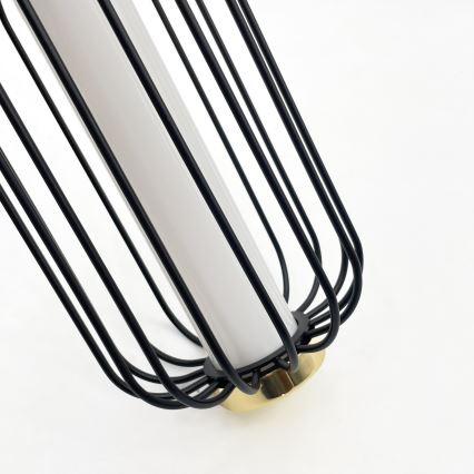 LED Pendelleuchte an Kabel BONNIE LED/15W/230V 3000K schwarz