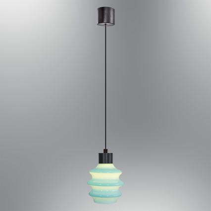 LED-Pendelleuchte an Kabel CACTUS LED/3W/230V 3000K schwarz/blau