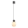 LED-Pendelleuchte an Kabel CACTUS LED/3W/230V 3000K schwarz/weiß