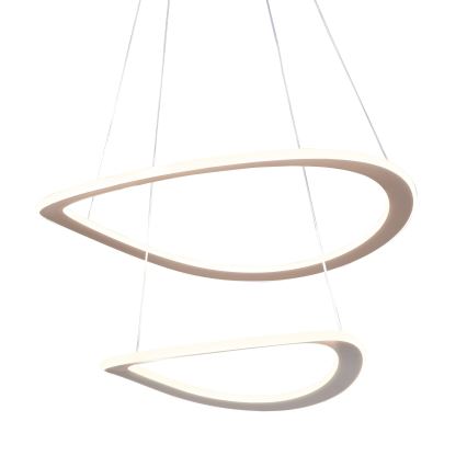 LED-Pendelleuchte an Kabel CASHMERE LED/75W/230V Ø 59,5 beige