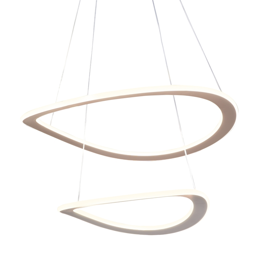 LED-Pendelleuchte an Kabel CASHMERE LED/75W/230V Ø 59,5 beige