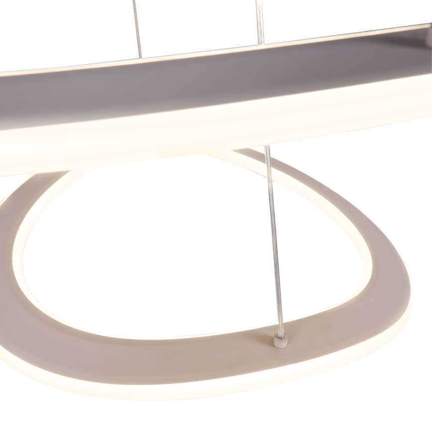 LED-Pendelleuchte an Kabel CASHMERE LED/75W/230V Ø 59,5 beige