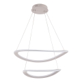 LED-Pendelleuchte an Kabel CASHMERE LED/75W/230V Ø 59,5 weiß