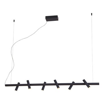 LED-Pendelleuchte an Kabel CLIO LED/29W/230V schwarz