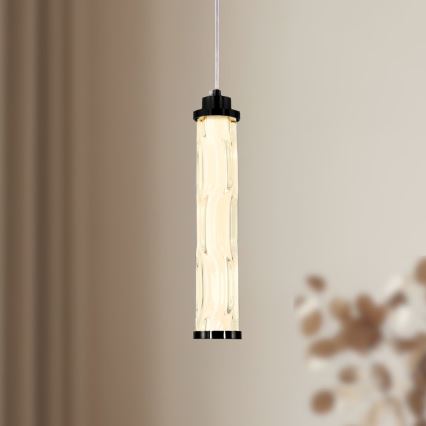 LED-Pendelleuchte an Kabel CORTE LED/10W/230V schwarz