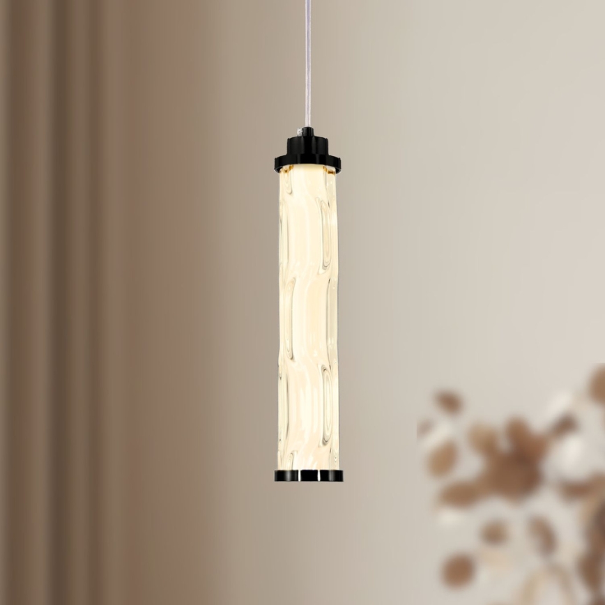 LED-Pendelleuchte an Kabel CORTE LED/10W/230V schwarz