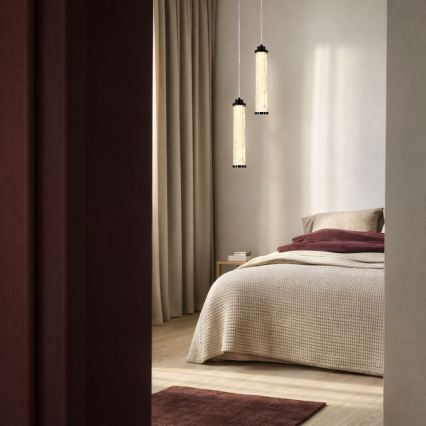 LED-Pendelleuchte an Kabel CORTE LED/10W/230V schwarz
