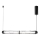 LED-Pendelleuchte an Kabel CORTE LED/18W/230V schwarz