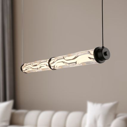 LED-Pendelleuchte an Kabel CORTE LED/18W/230V schwarz