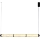 LED-Pendelleuchte an Kabel CORTE LED/25W/230V schwarz