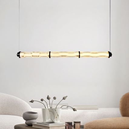 LED-Pendelleuchte an Kabel CORTE LED/25W/230V schwarz