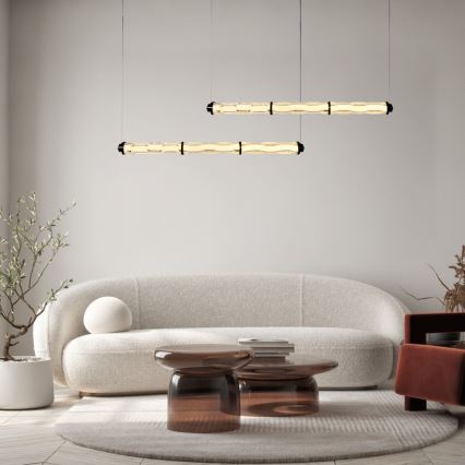 LED-Pendelleuchte an Kabel CORTE LED/25W/230V schwarz