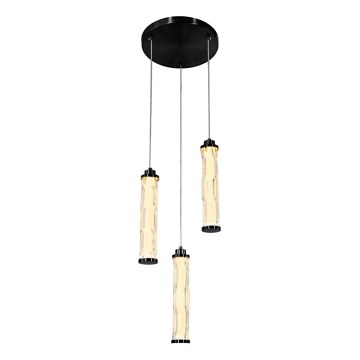LED-Pendelleuchte an Kabel CORTE LED/25W/230V schwarz