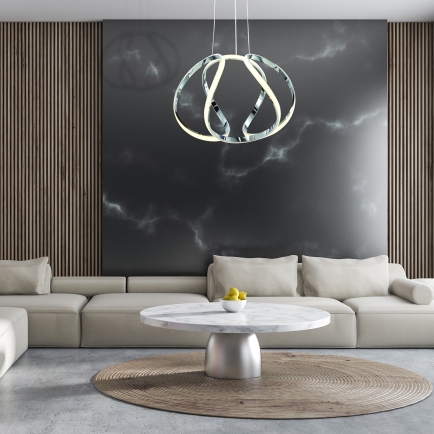 LED-Pendelleuchte an Kabel GLOBE LED/50W/230V