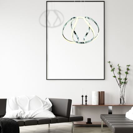 LED-Pendelleuchte an Kabel GLOBE LED/50W/230V