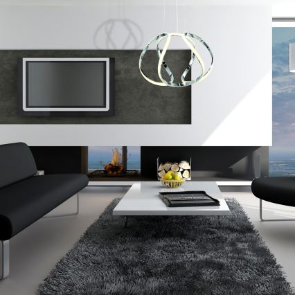 LED-Pendelleuchte an Kabel GLOBE LED/50W/230V