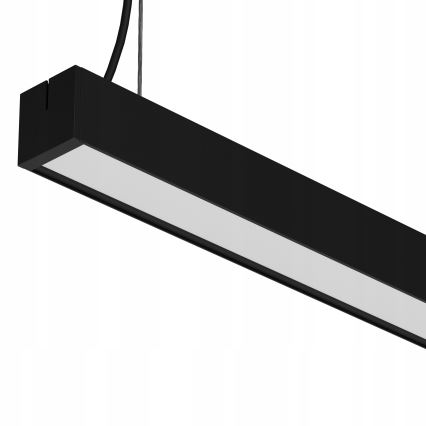 LED-Pendelleuchte an Kabel LED/44W/230V 3000K 120 cm schwarz
