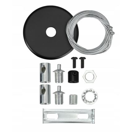 LED-Pendelleuchte an Kabel LED/44W/230V 4000K 120 cm schwarz