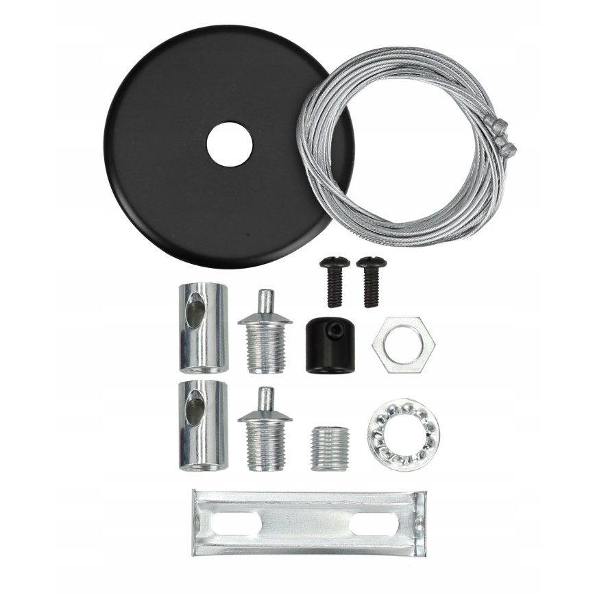 LED-Pendelleuchte an Kabel LED/44W/230V 4000K 120 cm schwarz