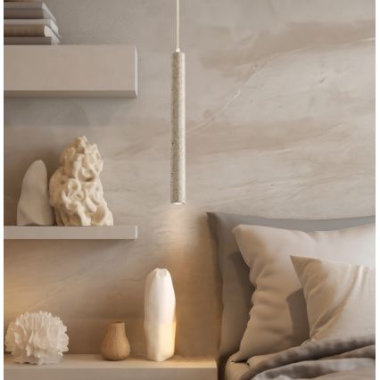LED-Pendelleuchte an Kabel LEONARD LED/7W/230V beige