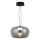 LED-Pendelleuchte an Kabel NADIA LED/20W/230V rauchfarben/schwarz