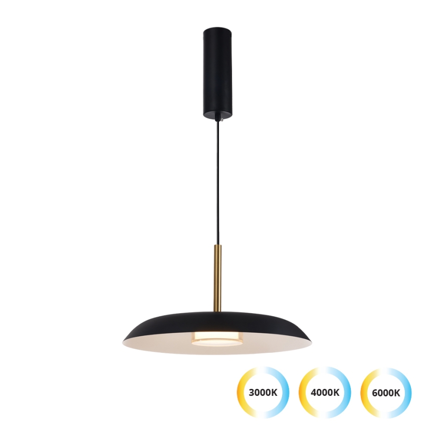 LED-Pendelleuchte an Kabel NUDO LED/11W/230V 3000/4000/6000K schwarz