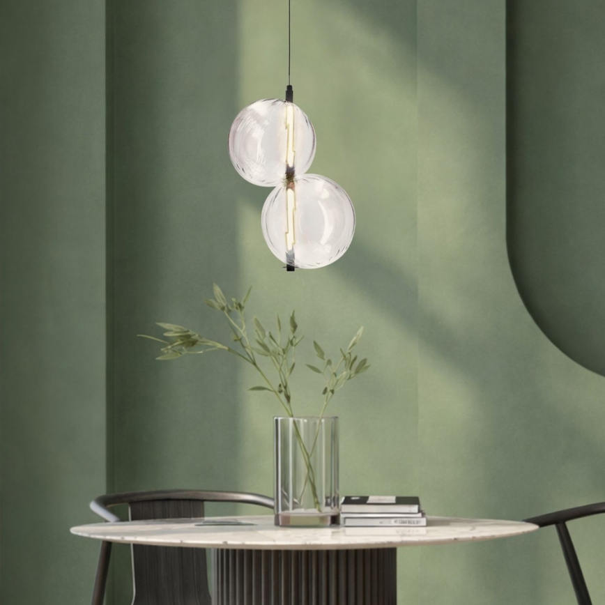 LED-Pendelleuchte an Kabel PLAYA LED/10W/230V schwarz