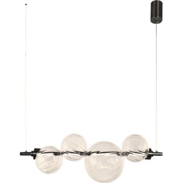 LED-Pendelleuchte an Kabel PLAYA LED/12W/230V schwarz