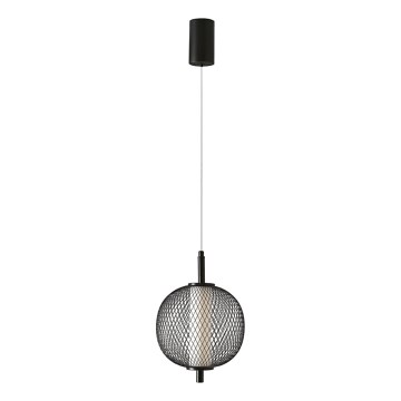 LED-Pendelleuchte an Kabel PUMA LED/10W/230V Ø 20 cm schwarz