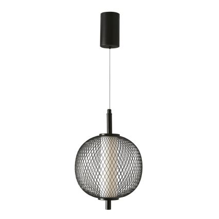 LED-Pendelleuchte an Kabel PUMA LED/10W/230V Ø 20 cm schwarz
