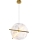 LED-Pendelleuchte an Kabel RELAX LED/15W/230V gold/weiß