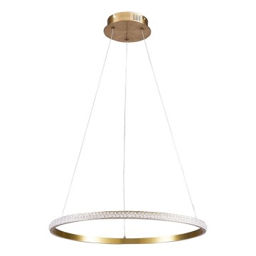 LED-Pendelleuchte an Seil DIANA LED/25W/230V 4000K Ø 50 cm goldfarben