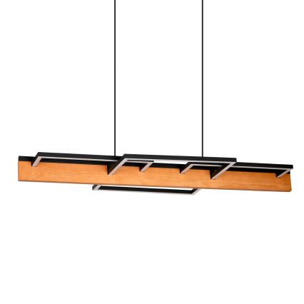 LED-Pendelleuchte an Seil LARYSA LED/35W/230V Kiefer
