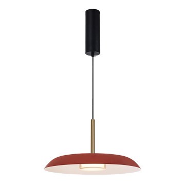 LED-Pendelleuchte an Seil NUDO LED/11W/230V 3000/4000/6000K rot