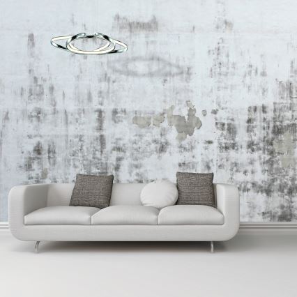 LED-Pendelleuchte an Stahlseil COPERNICUS LED/46W/230V