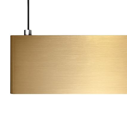 LED-Pendelleuchte an Stahlseil LINEA LED/36W/230V 3000/4000/5700K CRI 90 goldfarben