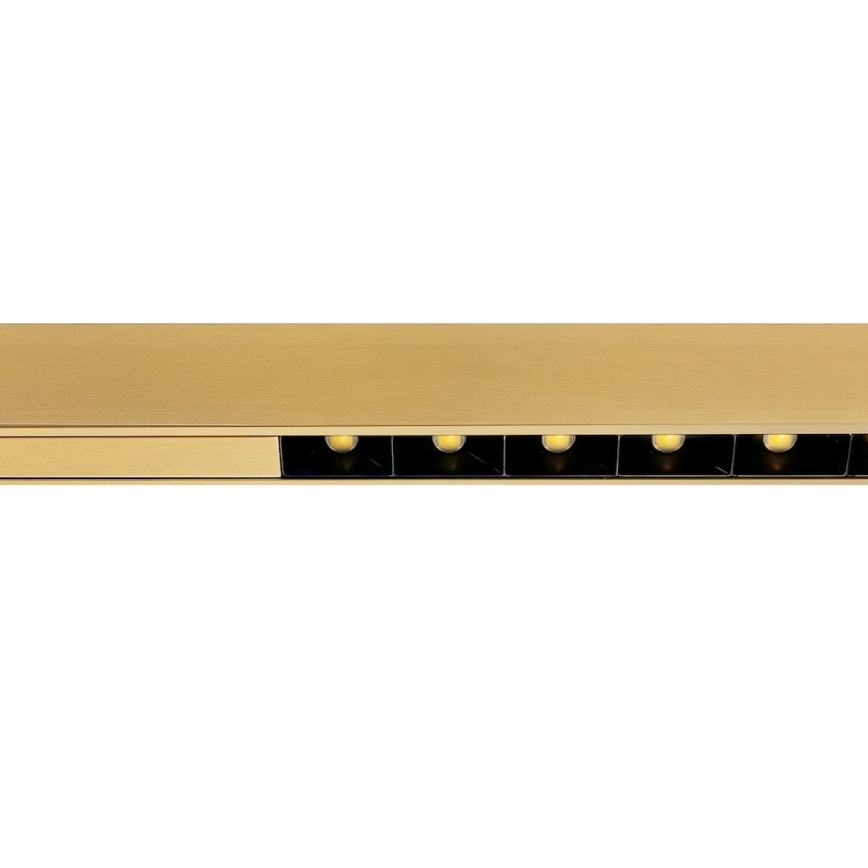 LED-Pendelleuchte an Stahlseil LINEA LED/36W/230V 3000/4000/5700K CRI 90 goldfarben