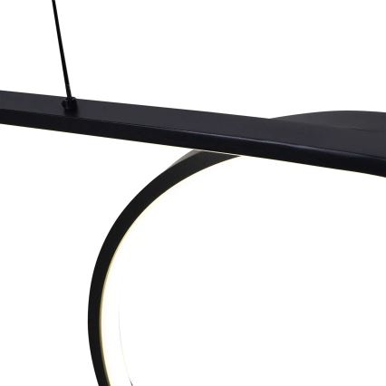 LED-Pendelleuchte an Stahlseil ODETTA LED/42W/230V 4000K schwarz