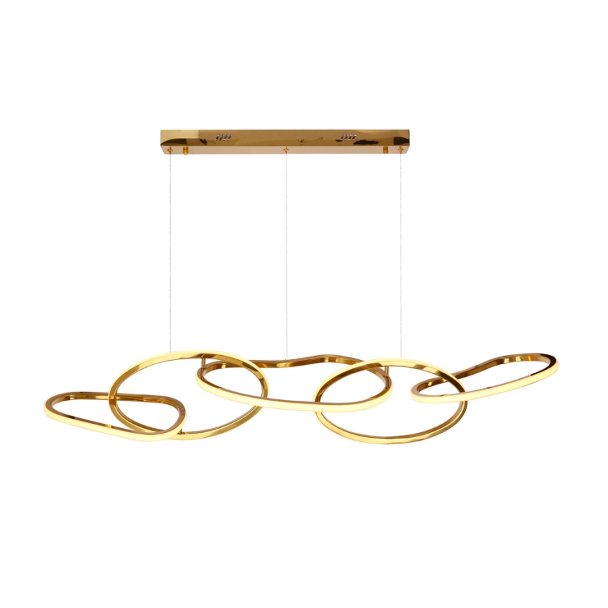 LED-Pendelleuchte ANNELI an Kabel LED/45W/230V 125 cm goldfarben
