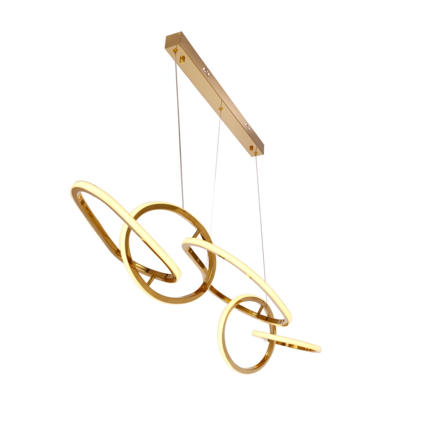 LED-Pendelleuchte ANNELI an Kabel LED/45W/230V 125 cm goldfarben