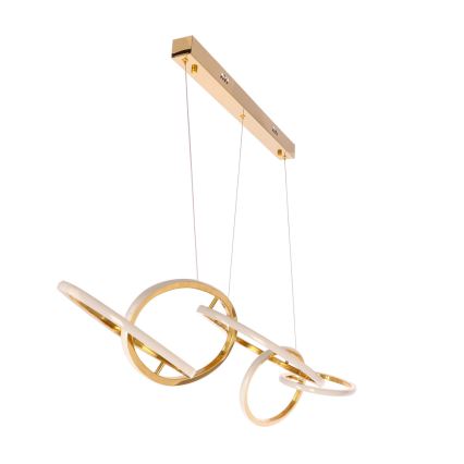 LED-Pendelleuchte ANNELI an Kabel LED/45W/230V 125 cm goldfarben