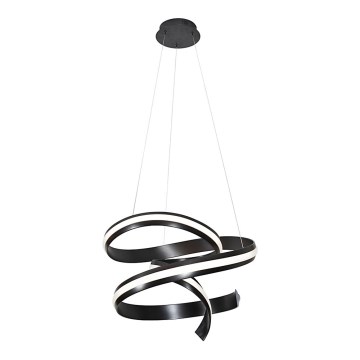 LED-Pendelleuchte AREZIA an Kabel LED/62W/230V, schwarz
