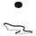 LED Pendelleuchte ARTISAN LED/36W/230V 6500K schwarz