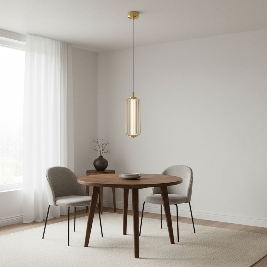 LED-Pendelleuchte BONNIE LED/15W/230V 3000K goldfarben