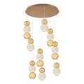 LED Pendelleuchte CREMONA LED/51W/230V 3000K gold