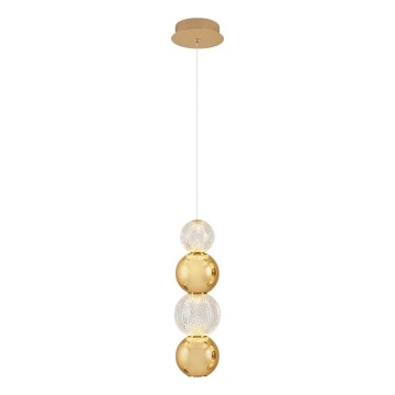 LED Pendelleuchte CREMONA LED/7W/230V 3000K gold