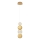 LED Pendelleuchte CREMONA LED/7W/230V 3000K gold