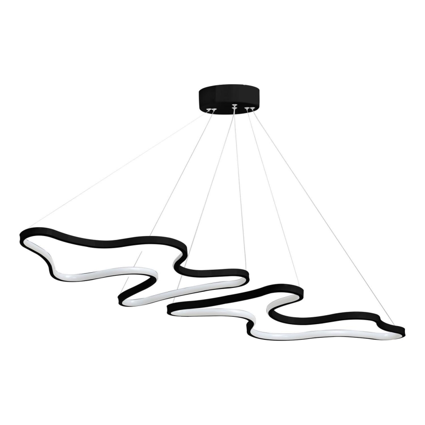 LED Pendelleuchte DUPLE ARTISAN LED/80W/230V 4000K schwarz