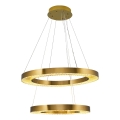 LED Pendelleuchte JESI LED/140W/230V 3000K 100 cm bronze